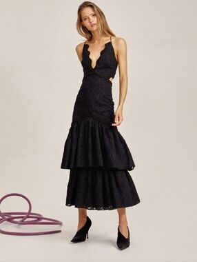 knee length dresses for ladies ACLER (aqua) Atholton pleated midi main image 1